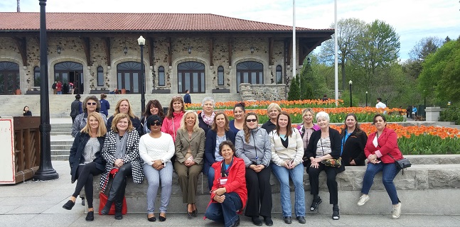  Participants hiked to the top of Mount Royal in Montréal