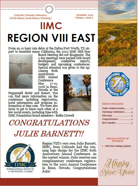 Region 8 East Newsletter_2023 Summer